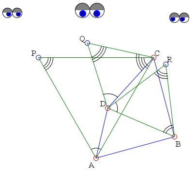 Similar Triangles on Sides and Diagonals of a Quadrilateral, problem