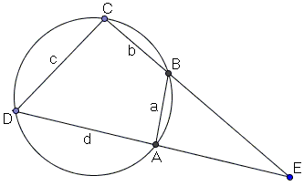 Brahmagupta's theorem for cyclic quadrilaterals