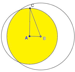 Triangle of Maximum  Area II, case 1