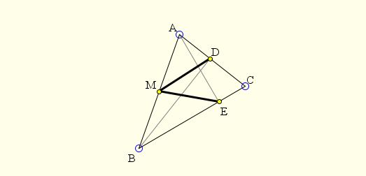 Two Altitudes One Midpoint