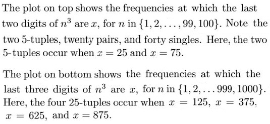 Probabiliy of a Cube Ending with 11, illustration, text