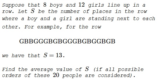 Expectation of Pairings, problem
