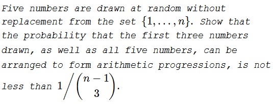 Random Arithmetic Progressions