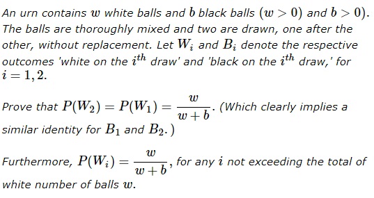 two color balls drawn in pairs