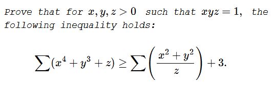 second application of Schur's inequality