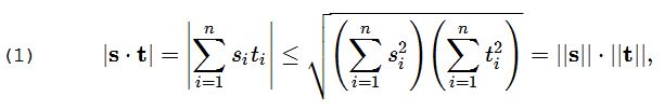 Cauchy-Schwarz inequality