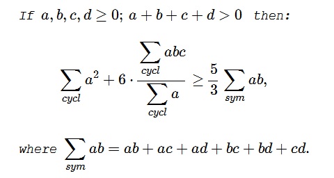 An Inequality  with  Constraint in Four Variables  VI