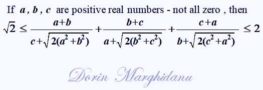 Two-Sided Inequality by Dorin Marghidanu