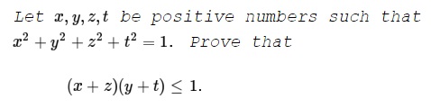 an inequality from Gazeta Matematica, March 2016, #3