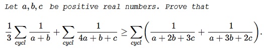 An  Inequality  in Reciprocals III