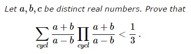 Problem 3980 from Crux Mathematicorum