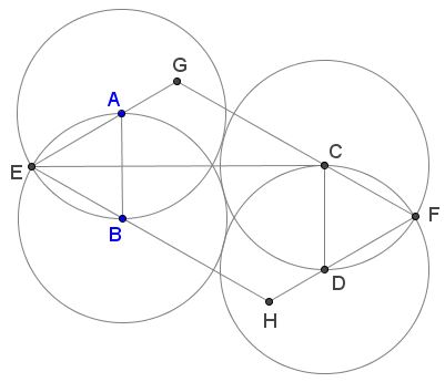 four golden circles by Quang Tuan Bui, step 3