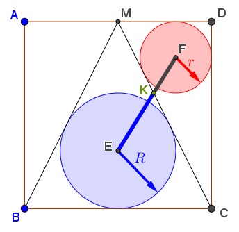 Golden Ratio in  Square, extra