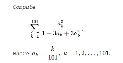 A Fancy Sum from the APMO 2000, Problem 1, problem