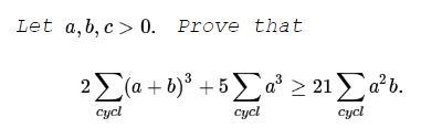 A Cyclic Inequality  in Three Variables IV
