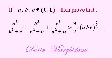 Dorin  Marghidanu's Cyclic Inequality in Three Variables  III
