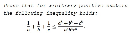 An Inequality from the 1967 IMO Shortlist