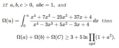 An Inequality with Integrals