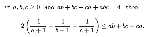 Leo Giugiuc's Inequality with Constraint