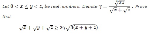Radicals, Radicals, And More Radicals in an Inequality