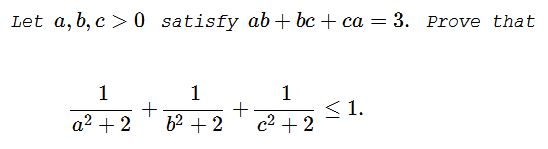 Another Problem from the 2016 Danubius Contest