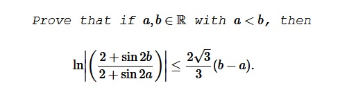 Problem 790 from Pentagon: an  Inequality  in  Two  Variables, problem