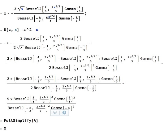 a quaint solution to an unsolvable equation, #2