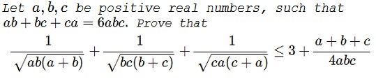 Dan  Sitaru's  Cyclic  Inequality In Three Variables with  Constraints V, problem