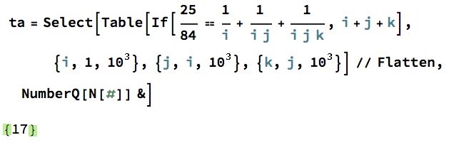 The Contest Corner Problem 210 from Crux, NNTaleb with wolfram