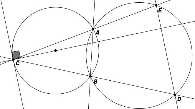 Pure Angle Chasing - solution 2