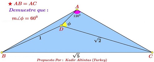 Angles in a Triangle: an Exercise - source