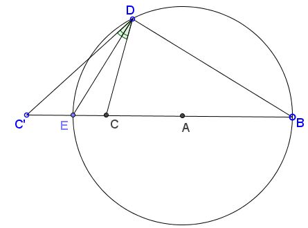 A View on the Circle of Apollonius - solution