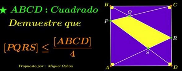 Area Inequality in square - source