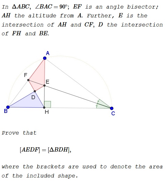 Carpets in Right Triangle - problem