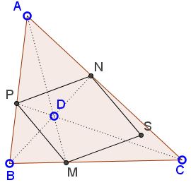 Cevian Parallelogram - problem
