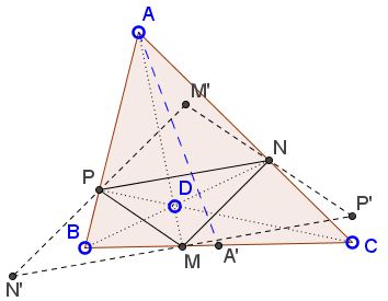 Cevian Parallelogram - solution, step 4