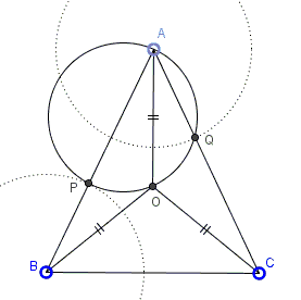 Circle in isosceles triangle, Problem 2 from Ireland MO 2006