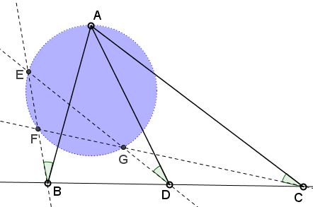 Concyclicity from collinearity - problem