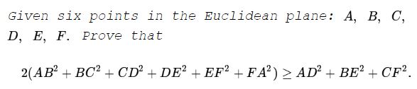 Dimensionless Inequality in the Euclidean Plane, source