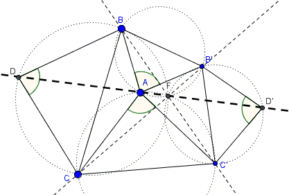 A configuration of four similar isosceles triangles - Problem