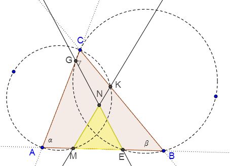 Concurrency of the perpendicular bisectors - lemma
