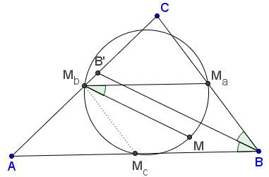 Garcia's collinearity - Lemma 1