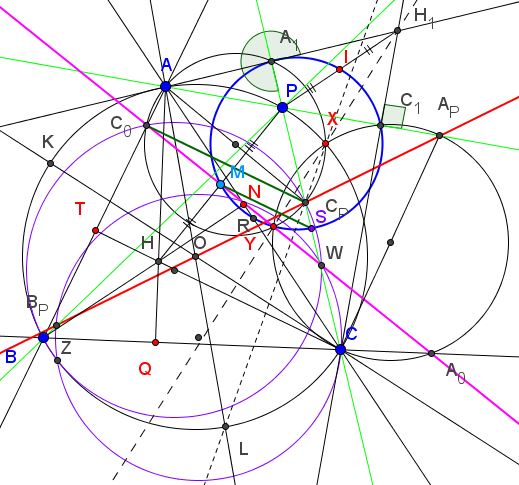 Generalization of Simson line - proof 4