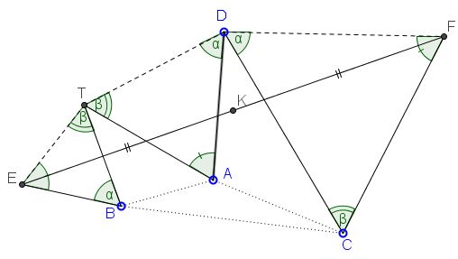 Bottema with similar triangles
