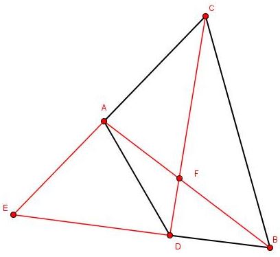 Collinear Intersections and Products of Ratios