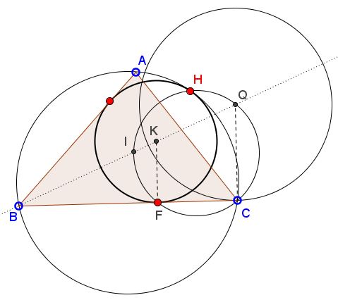 Construction and Properties of Mixtilinear Incircles 2 - solution