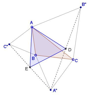 another equilateral triangle in Napoleon's configuration