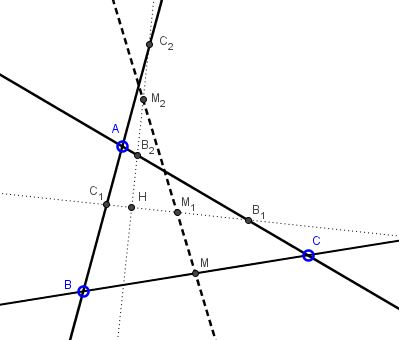 Orthogonal Lines, Midpoints, and Collinearity