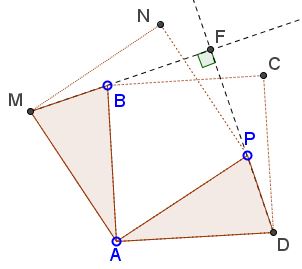 Orthogonality in Two Squares - solution