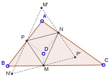 Pedal Parallelogram - solution, step 1